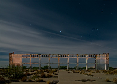 abandoned night army ruins texas desert bomber rattlesnake base airfield pyote