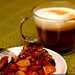 breakfast   cherry apple pie and timor peaberry cappuccino    MG 6404