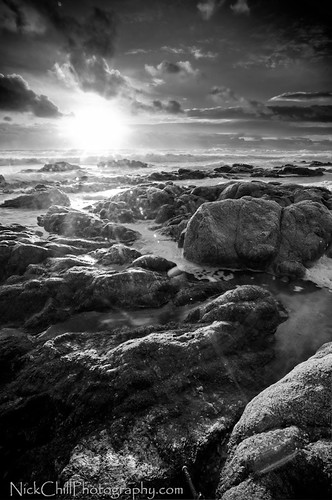 california sunset bw beach monochrome photography nikon image stock tokina explore flare pointreyes inverness nationalseashore mcclures d90 1116mm nickchill nikond90bw darylbensonreversegraduatedneutraldensityfilter