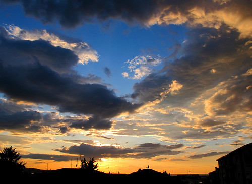 sunset sky cloud clouds tramonto nuvole cielo ancona