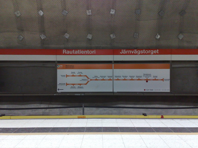 Transporte en Helsinki: El metro