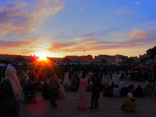 sunset morocco meknes
