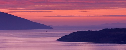 sunset sea mountains landscape scotland highlands canon300d scottish panoramic stuart loch ullapool rightplacerighttime lochbroom leckmelm rosscromarty stuartstevenson canoneos28135mmf3556isusm ©stuartstevenson
