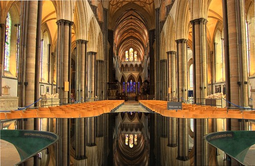 windows wet water glass up reflections nikon stu cathedral gimp stained font salisbury 1855mm pillars hdr touched the in meech d40