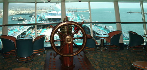 cruise pool wheel swimming ship view steering lounge royal line monarch anchor caribbean society seas crowne the rccl kapal monarchoftheseas of pesiar konomark