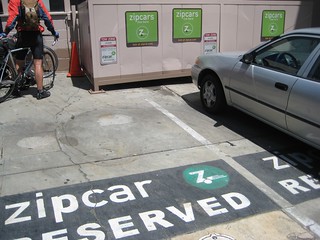 Zipcar parking
