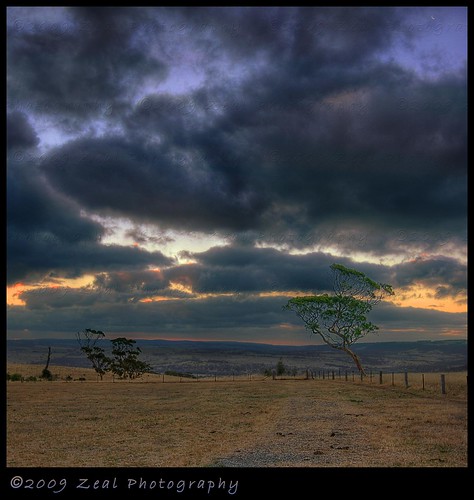 sunset landscape farm hdr fleurieupeninsula vertorama zealphotography