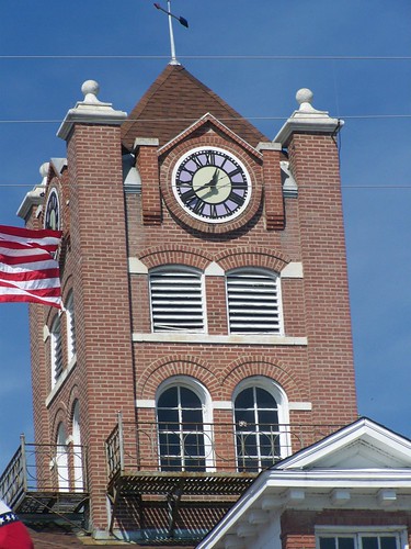 clock flag clocktower courthouse arkansas courthouses countycourthouse nationalregister nationalregisterofhistoricplaces prairiecounty desarc usccarprairie