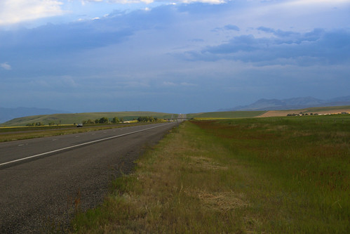 road highway montana wideopen