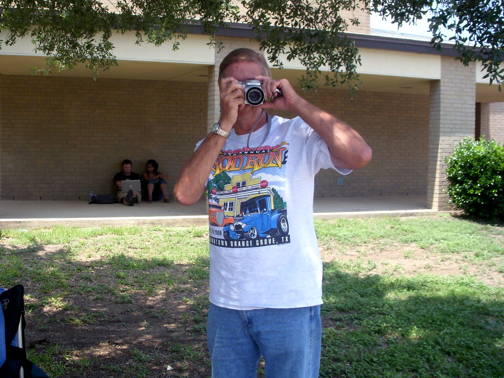 Dad, Taking A Picture Of Me
