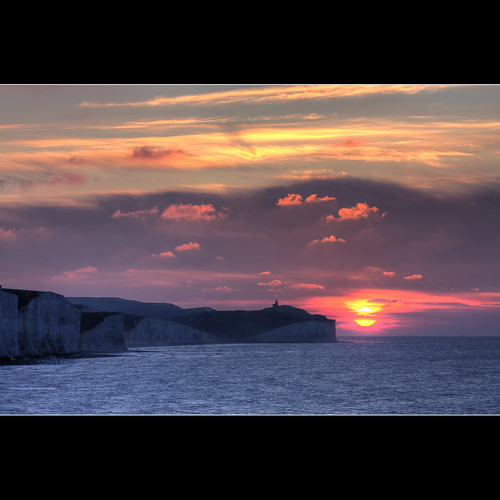 cliff lighthouse sunrise geotagged dawn sussex chalk birlinggap belletoute gloriousfool geo:lat=50758063 geo:lon=0143788