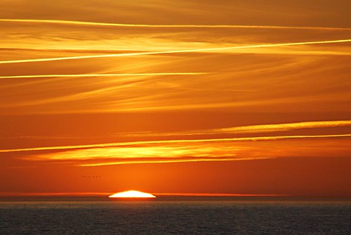 sunset sea orange sun beach nikon sweden south lisa vejbystrand littlepebble d40x lickas lickas2007
