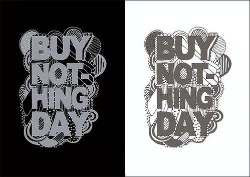 Buy Nothing Day Poster