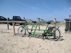Tandem near Texel Beach