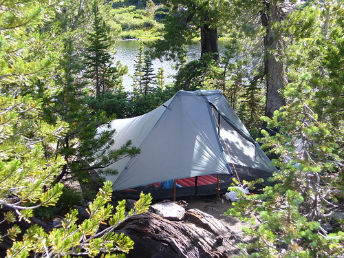 campsite at Hobbs Lake