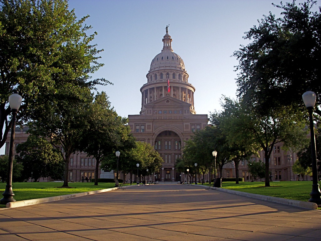 Texas State Capitol South Walkway