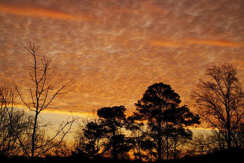 atlanta orange clouds sunrise georgia february februarysunrise