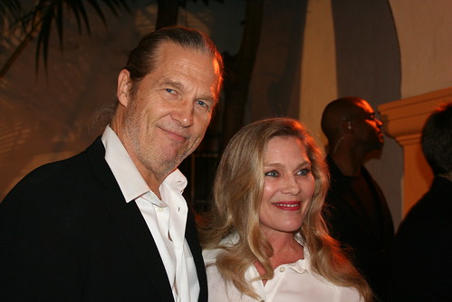 Jeff Bridges with his partner Susan Geston at SBIFF 2009
