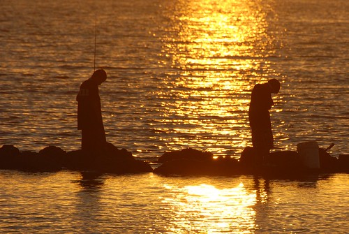 sunset fishing sunshineskywaybridge michaelskelton michaeldskelton michaeldskeltonphotography