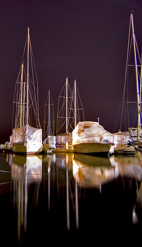 longexposure water reflections boats sailboats reflexions masts