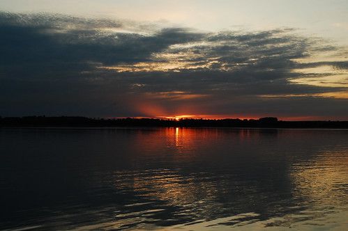 sunset lake nikon poland polska zachódsłońca d40 miedwie zachodniopomorskie wierzchląd geolat533117 geolong149118