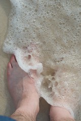 365 Days -- Attempt #2 -- Day 22:  Tootsies in the Ocean