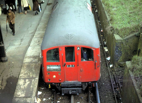 1938 Tube Stock at Willesden Junction