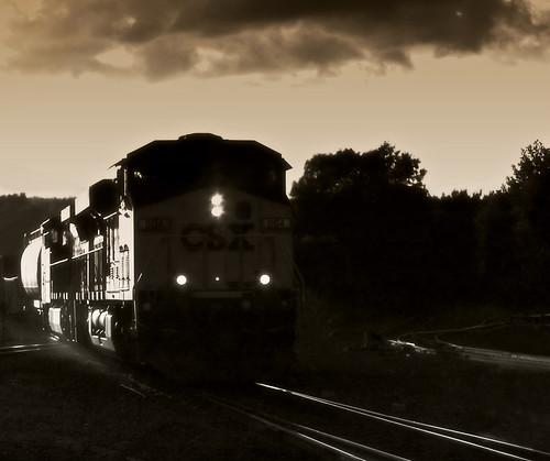 railroad sunset bw train ma glow antique engine tint olympus palmer rails 2009 freighttrain freightcars scottkelby tobaccofilter niftyfifty e420 om50mmf18 worldwidephotowalk