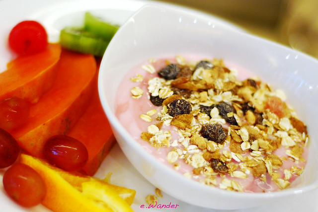 Muesli Cereal with fruits