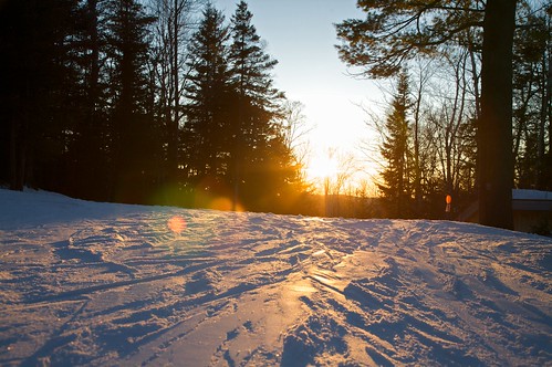 winter sunset snow canada flickr skiing quebec select publish saintsauveur