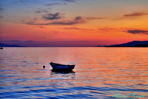 sunset sea turkey boat nikon mount d60 buoyant nikond60 altınoluk saariysqualitypictures