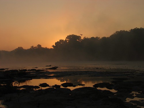 sunrise river landscape scenery maumee