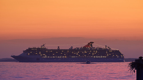 cruise sunset nikon ship maryland cruiseship d200 chesapeakebay