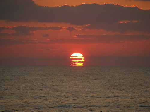 sea sunrise