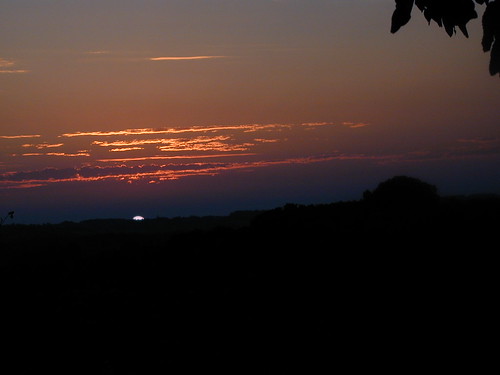 sunset france périgord plazac boscara