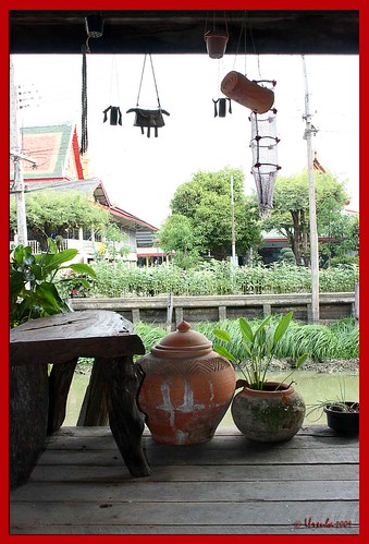 green thailand view market pots clay dalat chachoengsao klongsuan ฉะเชิงเทรา earthasia คลองสวน ตลาดลองสวน