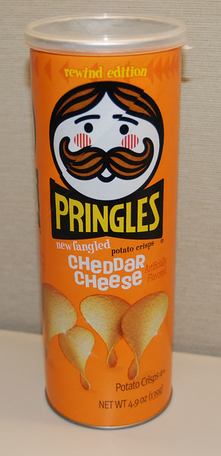 Retro Cheddar Cheese Pringles Can - 2011 | Flickr - Photo Sharing!