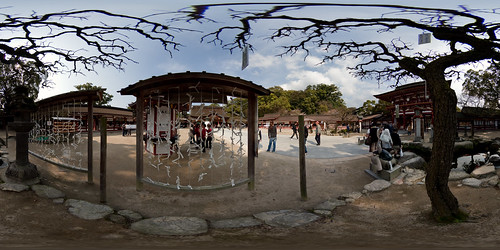 panorama japan shrine handheld kyushu dazaifu tenmangu equirectangular panotool