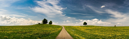 sky panorama nature germany landscape bayern deutschland bavaria spring nikon natur oberbayern frühling countyside 2011 d90 irschenberg