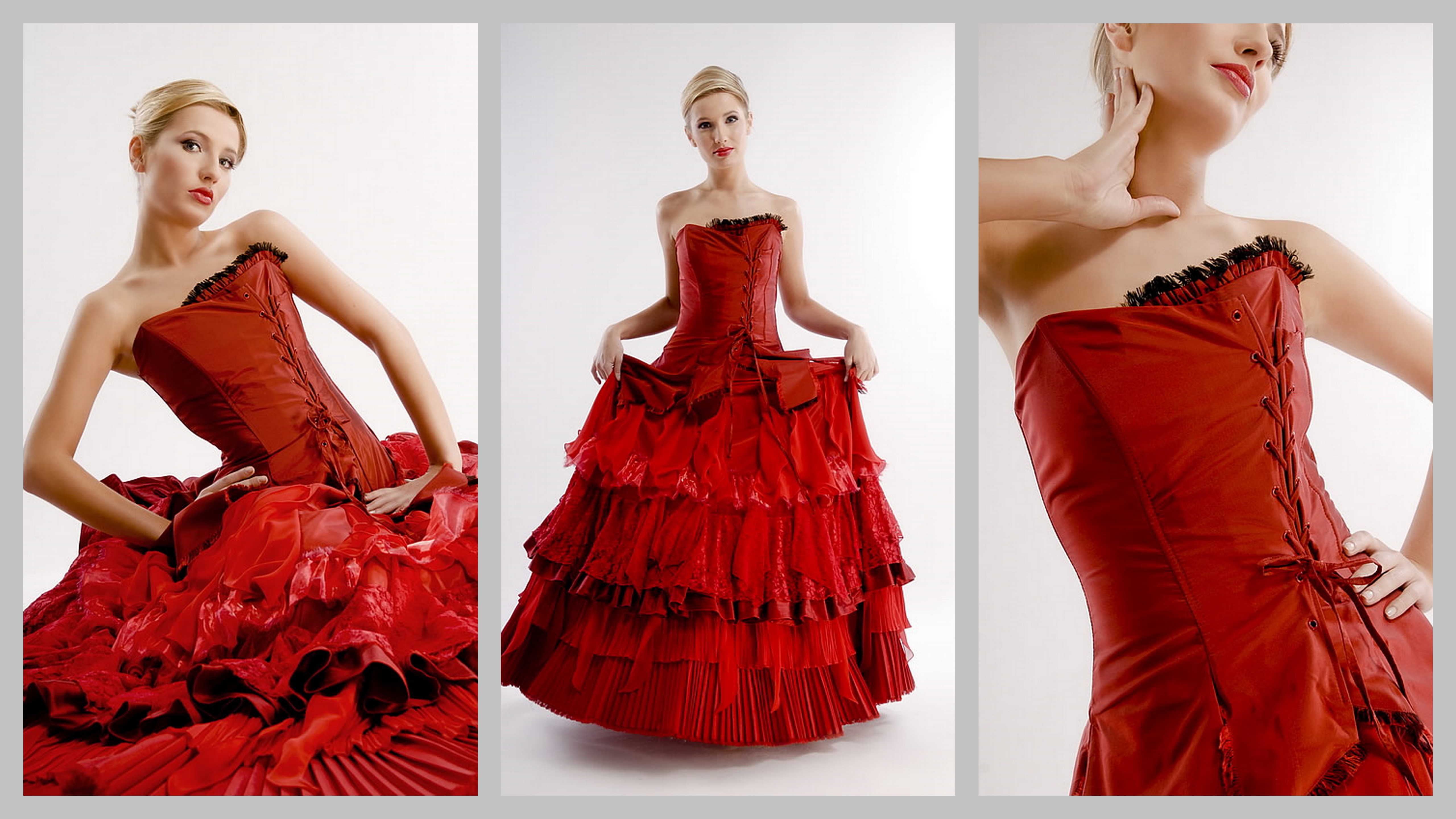 Bella P, red wedding dress | Flickr - Photo Sharing!