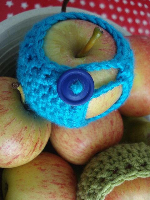 The Indigo Phial: Apple and Banana Cozy Crochet Patterns