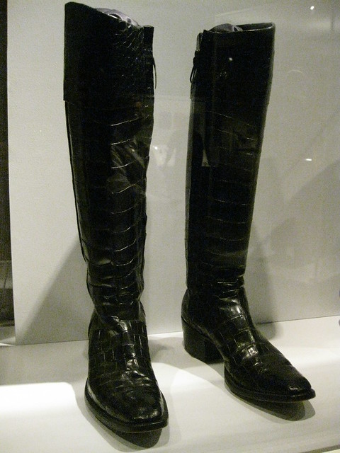 Johnny Cash's stage boots. | Flickr - Photo Sharing!