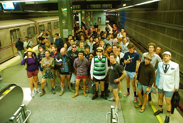 No Pants In the Subway