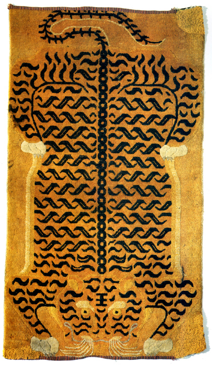 Tibetan tiger rug