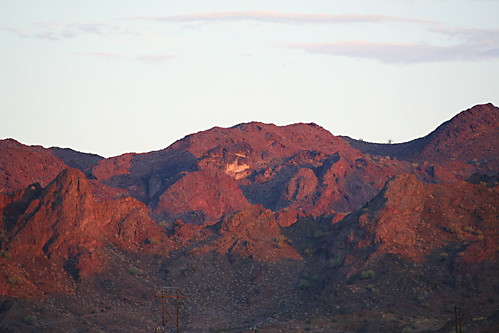 red arizona holiday america sunrise rocks august mornings trekamerica