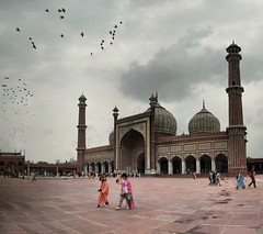 Delhi - Grande Mosquée - 28-07-2009 - 13h54