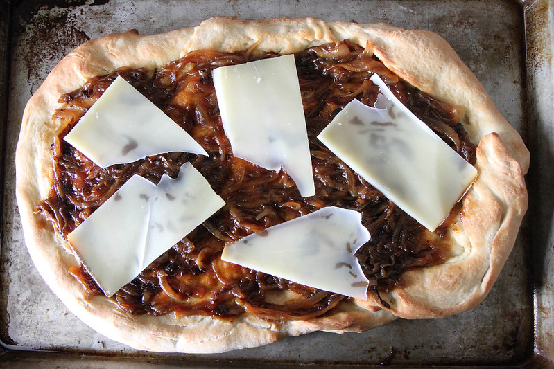 French Onion Pizza