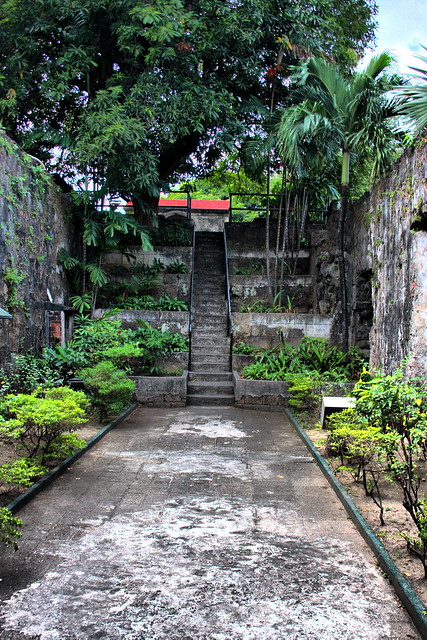 Stairs in Fort Santiago
