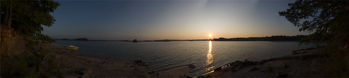 panorama water sunrise scenic wideangle canon10d lakelanier sigma1224