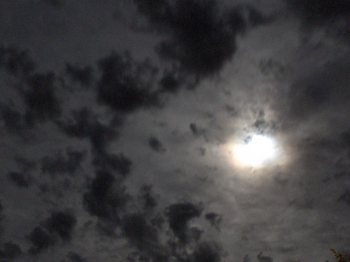 cloud moon night clouds